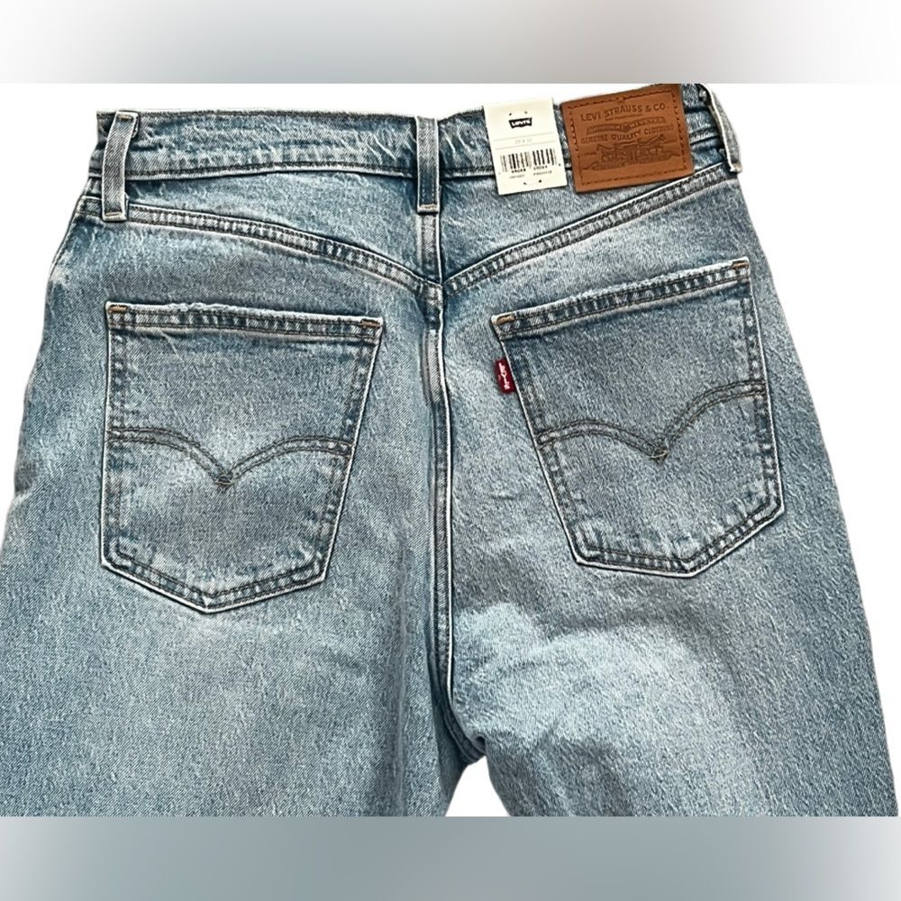 Levi’s NWT Premium 70s High Rise Flare Size 28 Free People Disco Bell Bottom - Picture 13 of 13